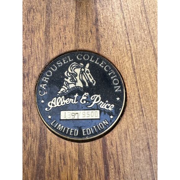 Albert E. Price Carousel Collection Limited Edition Price Products 1397/9500 -H2 - Picture 10 of 12